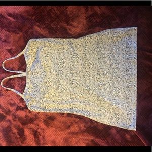 Like new Lululemon Power Y gray tank
